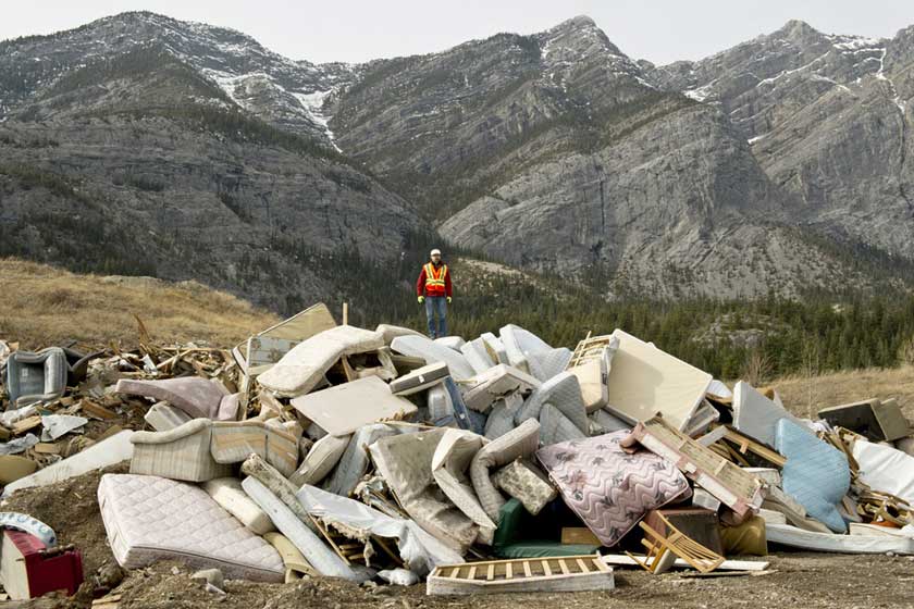 Les errances d’un éboueur sauvage